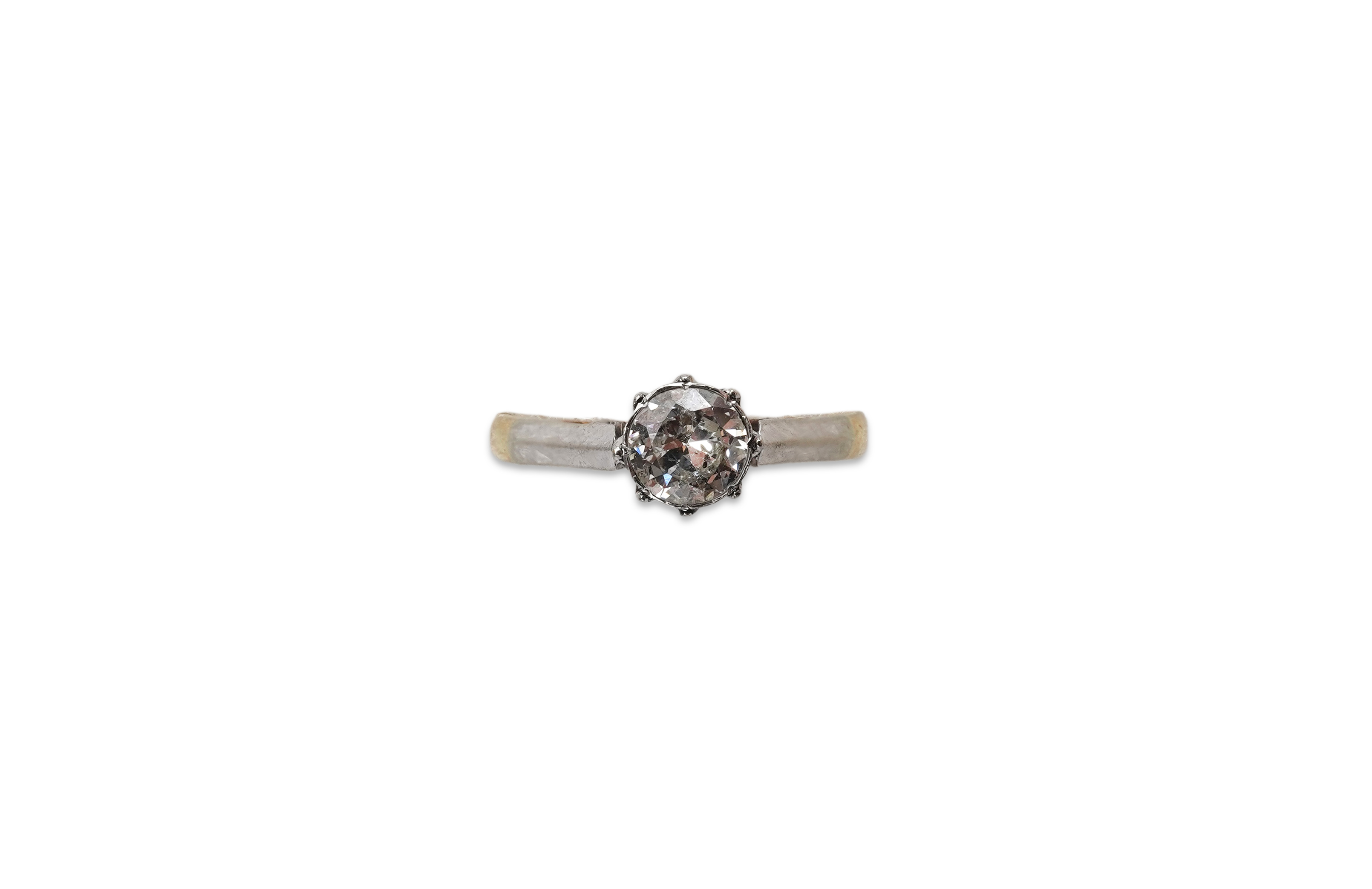 A diamond ring, early 20th century